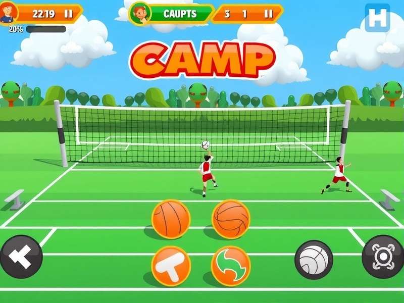 Volley Flash Champ Controls and Interface